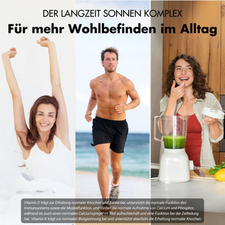 Vitamine D3 + K2-capsules - 20.000 I.U. + 200mcg - zeer zuiver & vegetarisch