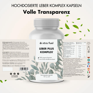 Liver Plus Complex* - Liver Cure - Effective formula with milk thistle, artichoke & dandelion