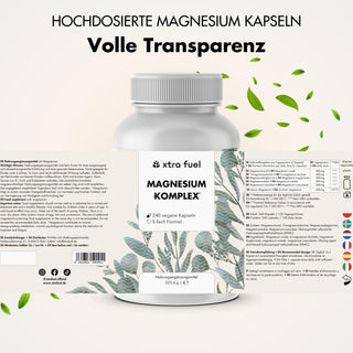 Magnesium complex* - 5-voudige formule met 400mg elementair magnesium