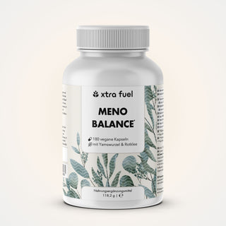 Menopauze capsules - Meno Balance - Natuurlijke formule met yamswortel, rode klaver, valeriaan & ijzer