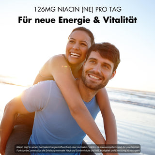Nicotinamide Ribosid 300 - Précurseur du NAD+ - Niacine pour l'énergie et la vitalité cellulaires*.