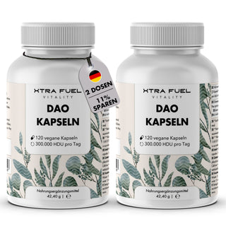 DAO-capsules - Veganistisch diamine-oxidase uit erwtenscheuten - 300.000 HDU