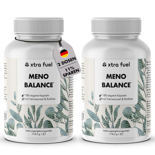 Menopauze capsules - Meno Balance - Natuurlijke formule met yamswortel, rode klaver, valeriaan & ijzer