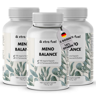 Menopauze capsules - Meno Balance - Natuurlijke formule met yamswortel, rode klaver, valeriaan & ijzer