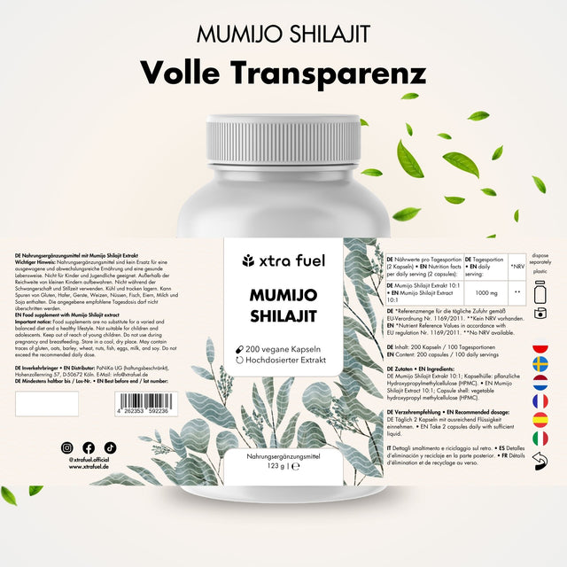 Shilajit capsules - 200x Mumijo capsules - price-quality winner