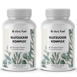 Blood sugar complex* - nutrient mix with Ceylon cinnamon, inositol & olive leaf