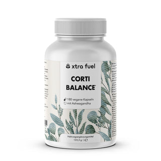 Corti Balance* - Cortisol Kapseln* - Nährstoffmix mit Ashwagandha, Rhodiola & Vitamin B6
