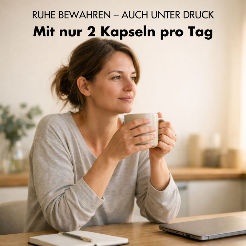 Corti Balance* - Cortisol Kapseln* - Nährstoffmix mit Ashwagandha, Rhodiola & Vitamin B6