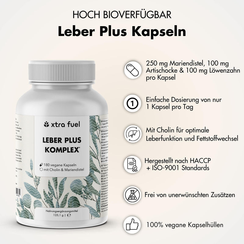 Liver Plus Complex* - Liver Cure - Effective formula with milk thistle, artichoke & dandelion