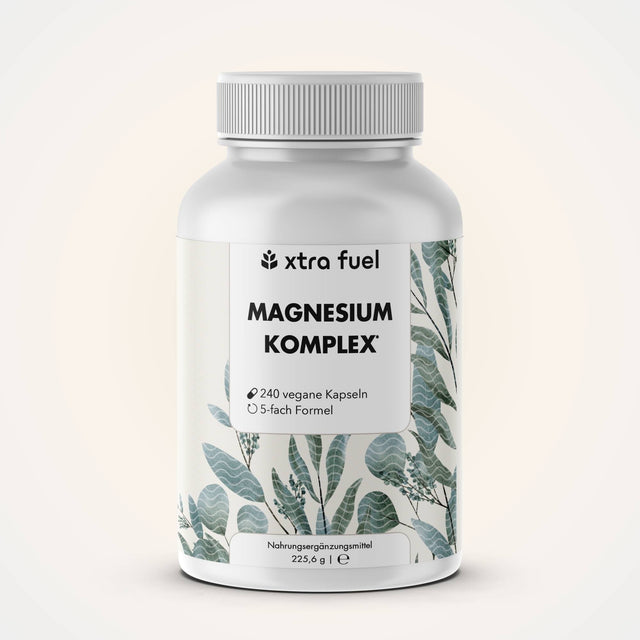 Magnesium complex* - 5-voudige formule met 400mg elementair magnesium