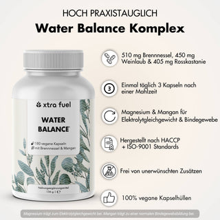 Water Balance - 5-in-1 voedingsstoffencomplex voor elektrolytenbalans & lichte benen*
