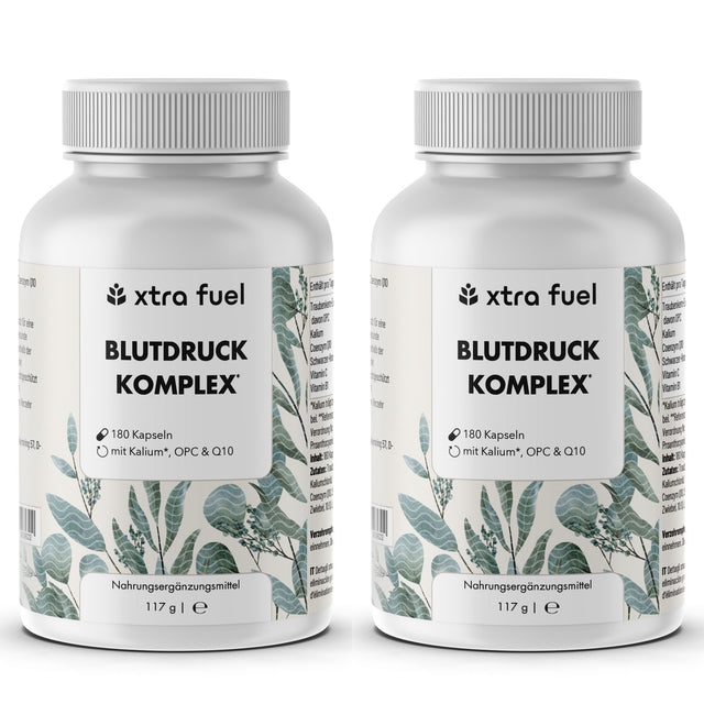 Blood Pressure Capsules* - OPC with Potassium, Q10, Black Garlic & Vitamin C