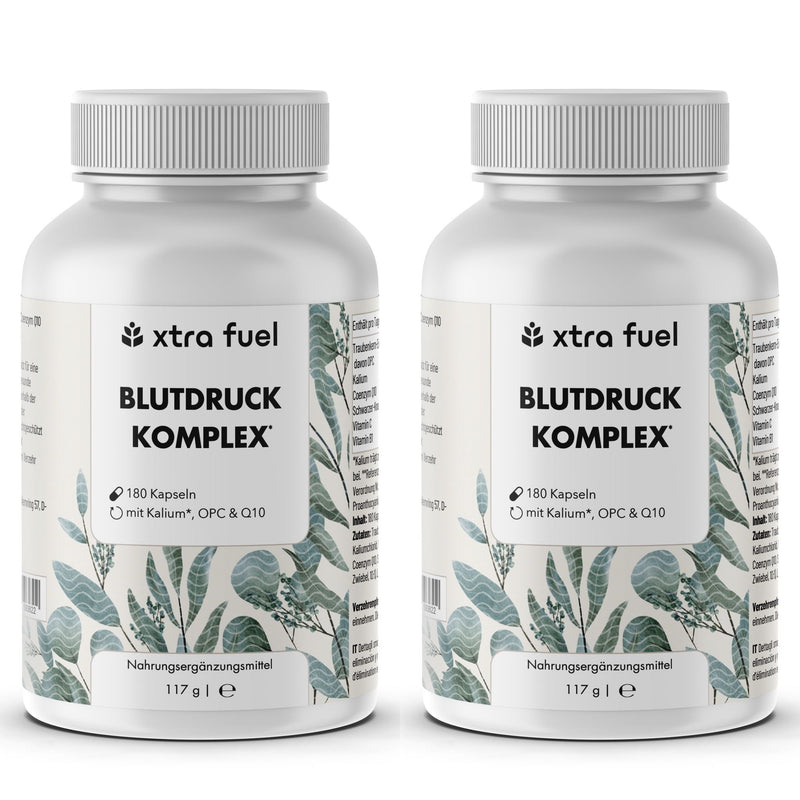 Blood Pressure Capsules* - OPC with Potassium, Q10, Black Garlic & Vitamin C