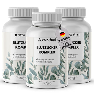 Complexe glycémique* - mélange de nutriments avec cannelle de Ceylan, inositol & feuille d'olivier