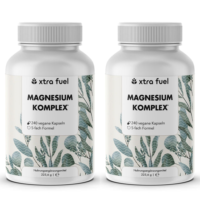 Magnesium complex* - 5-voudige formule met 400mg elementair magnesium