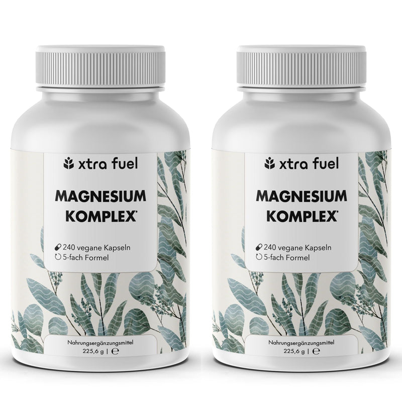 Magnesium complex* - 5-voudige formule met 400mg elementair magnesium