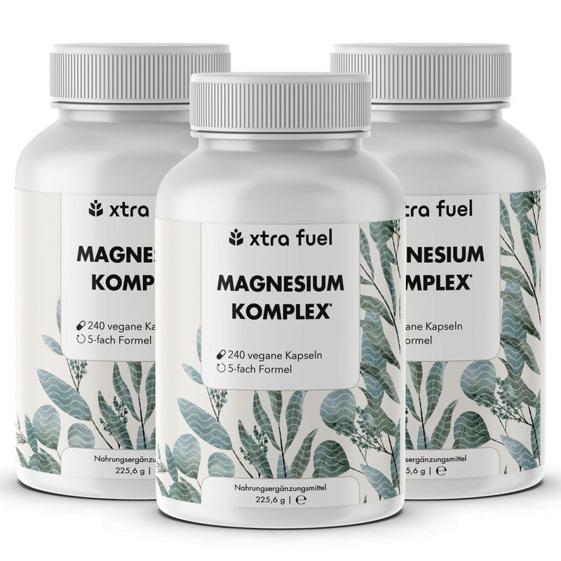 Magnesium complex* - 5-voudige formule met 400mg elementair magnesium