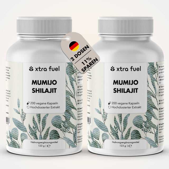Shilajit capsules with >80% fulvic acid - Price-performance winner - Original Himalaya Shilajit